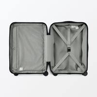 無印良品 バーを自由に調節できる フロントオープンキャリーケース ３２Ｌ ベージュ タテ５４×ヨコ３７×マチ２４ｃｍ 良品計画