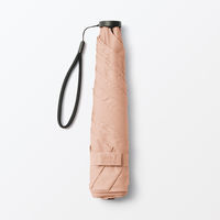 無印良品 晴雨兼用 軽量 折りたたみ傘 親骨の長さ５０ｃｍ ライトピンク 良品計画