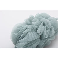 背中も洗えるシャボンボール モスグリーン B717G 1個 ボディブラシ マーナ（marna）