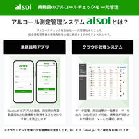 グロックス アルコール検知器 GX-AC004ES 1台