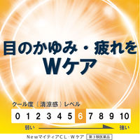 NewマイティアCL- Wケア 15mL 第一三共ヘルスケア 目のかゆみ 目の疲れ 眼病予防【第3類医薬品】