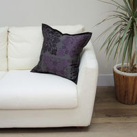 川島織物セルコン フレームジオメドリ 背当クッションカバー 450×450mm ブラウン LL1364_08BR 1枚（直送品）