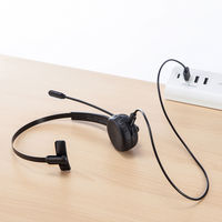 サンワサプライ Bluetoothヘッドセット(単一指向性マイク内蔵) MM-BTMH58BK 1個（直送品）