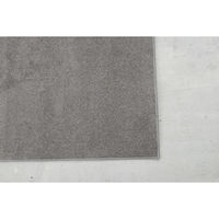 スミノエ コンシェルジュ エコロア100 防炎 ラグ ECR106 3000×3000mm ダークグレー 1枚（直送品）