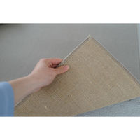 スミノエ コンシェルジュ LONGFORD 防炎 ラグ ロングフォード LGF2 3500×5000mm ライトグレー 1枚（直送品）