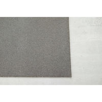 スミノエ コンシェルジュ ウールスコット プレーン 防炎 ラグ WS107 2000×2000mm ブルーグレー 1枚（直送品）