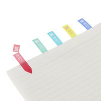 サンスター文具 スリム付箋 ピリット!PU 要確認 S2827565 1セット(5個)