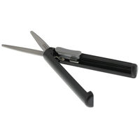 サンスター文具 左利き用 スティッキール はさみ SLARINO ブラック S3720039 1セット(1本×3)