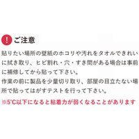菊池襖紙工場 貼ってはがせてのり残りしない壁紙 無地 ネイビー JK4559-3 1セット(2本)