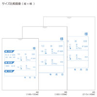 金鵄製作所 手書き薬袋 用法兼用タイプ A5 210×148mm 83325-000 1束(100枚入)