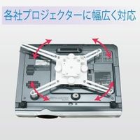 共栄商事 オーロラ プロジェクター用天吊りハンガー ロングタイプ HPJー10 1台（直送品）