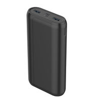 磁気研究所 PD20W/QC3.0対応20000mAhモバイルバッテリー ブラック HD-PD20W20000BTBK 1個