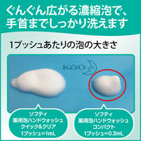 花王 ソフティ薬用泡ハンドウォッシュ コンパクトオートディスペンサー用カートリッジ梱 1箱（6個入）