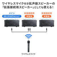 拡声器　メガホン　スピーカーマイク　ハンドマイク型　MM-SPAMPN　サンワサプライ　1個（直送品）