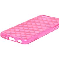 MSソリューションズ iPhone 6_6S [TPU DIA] TPUケース ビビッドピンク LP-IP64TDPK 1個