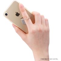 MSソリューションズ スマートフォン(汎用) スマートフォンリング ブラック LP-SMRGS05BK 1個