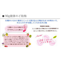 健康のど飴 梅 90g 6袋 カンロ のど飴 キャンディ