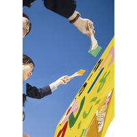 ターナー色彩 イベントカラー 550ml スパウトパック入 緑 絵の具 EVS55025