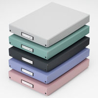 リヒトラブ デスクトレー A3 ローズピンク A718モモ 1個