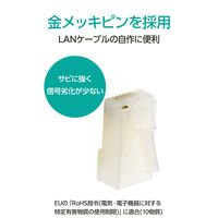 エレコム 自作用RJ45コネクター(Cat6/単線ヨリ線両対応/10個入) LD-6RJ45T10/TP2 1袋
