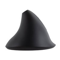 ナカバヤシ 無線静音 5ボタン BlueLED エルゴノミクスマウス ブラック MUS-RKF251BK 1個