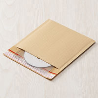 アスクル クッション封筒 茶 CDサイズ 10枚入り KHTB02 1袋(10枚) オリジナル