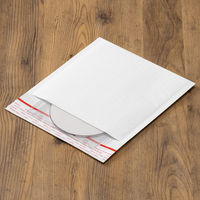 アスクル クッション封筒 白 CDサイズ 100枚入り KHTW21 1箱(100枚) オリジナル