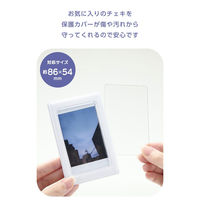 チェキ用フォトフレーム マグネット式 instax mini film用 ホワイト IC-PCMGWH エレコム 1個（直送品）