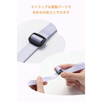 カメラストラップ 首掛け / 肩掛け / たすき掛け チェキ instax パープル IC-STSDM12PU エレコム 1個（直送品）