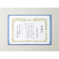 美濃商会 証書ファイル レザックブックタイプ 赤 8261 1セット(5冊)（直送品）