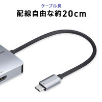 サンワサプライ USB TypeーC ドッキングステーション USB-DKM8S 1個