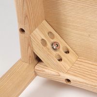 (daily CLIP)アッシュキッズスクエアデスク ナチュラル studio CLIP