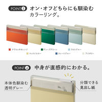 リヒトラブ Mutual コングレスケース A4ヨコ ライトブルー コピー用紙300枚 A2073-14 1冊