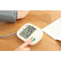 上腕式血圧計 ホワイト BMー216WT 1個 ドリテック