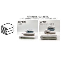 タオルランドリー ふっくらボリューム バスタオル ベージュ 23-3033350-BE 1枚 日本製 乾燥機使用可 タオル美術館