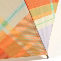 晴雨兼用 ビッグタータンチェックミニ傘 グリーン studio CLIP