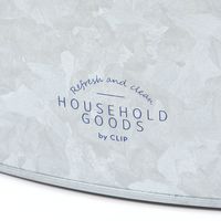 ブリキバケツM(HOUSEHOLD GOODS) シルバー studio CLIP