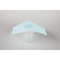 ディスポ 紙エプロン ピンク  1ケース（500枚入×4箱）