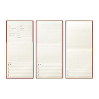 デザインフィル HF 電話帳<A5> 大人の電話帳 PUレザー 茶 34500006 1冊（直送品）