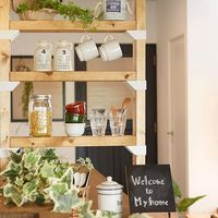 LABRICO(ラブリコ) 2×4棚受シングル オフホワイト DXO-2 平安伸銅工業 10セット（直送品）