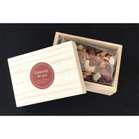 スドウ 高級桐箱 太巻き寿司ハーフサイズ用 外寸122×87×H63mm SD197111-30 1セット(30個)（直送品）