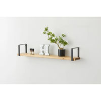 平安伸銅工業 LABRICO(ラブリコ) スクエアフレーム4 黒 (1個) 1個（直送品）