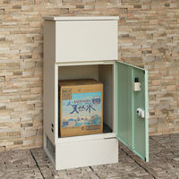 MOJYU ガイオ 宅配ボックス セージグリーン 1台（直送品）