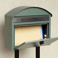 MOJYU アロン スタンドポスト フォレストグリーン 1台（直送品）