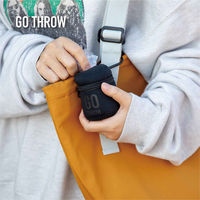 シービージャパン 携帯ゴミ箱 GO THROW 携帯ゴミ入れ ポッシュ ブラック 486751 1個（直送品）