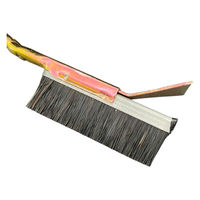 【並行輸入品】インダストリーコーワ チャンネルブラシ ヘラ付き 1行 豚毛 14992 1本（直送品）