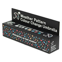 アントレックス 折りたたみ傘 雨傘 SUCK UK カラーチェンジアンブレラ イラスト 490245 1個（直送品）