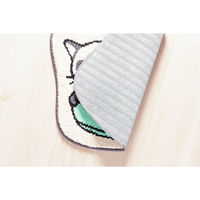 カキウチ 玄関マット 室内 マルチマット 45×60 シャムハチ 483554 1個（直送品）