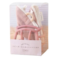 ウェーブ ベビートイ ハンカチ セット ベビーボール おもちゃハンカチ ピンク 473339 1個（直送品）