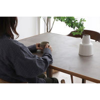 【軒先渡し】東馬 テルム ダイニングテーブル天板 180 幅1800×奥行800×高さ25mm GY/LBR 1台（直送品）